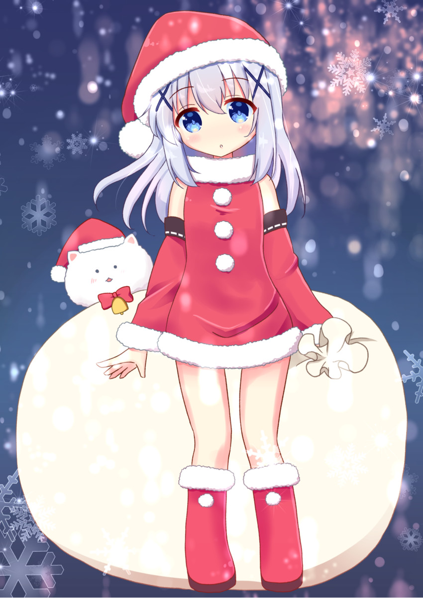 kafuu chino and tippy (gochuumon wa usagi desu ka?) drawn by y_mazun