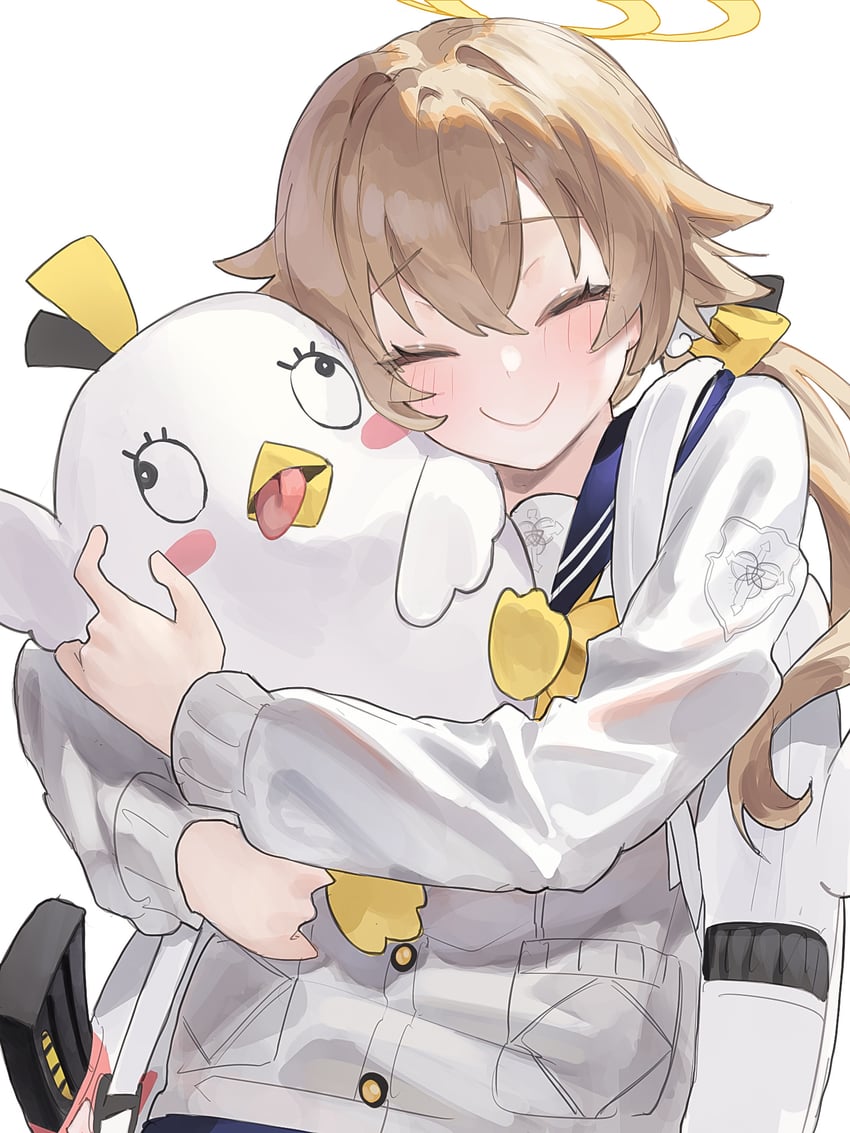 hifumi and peroro (blue archive) drawn by yumeme_818