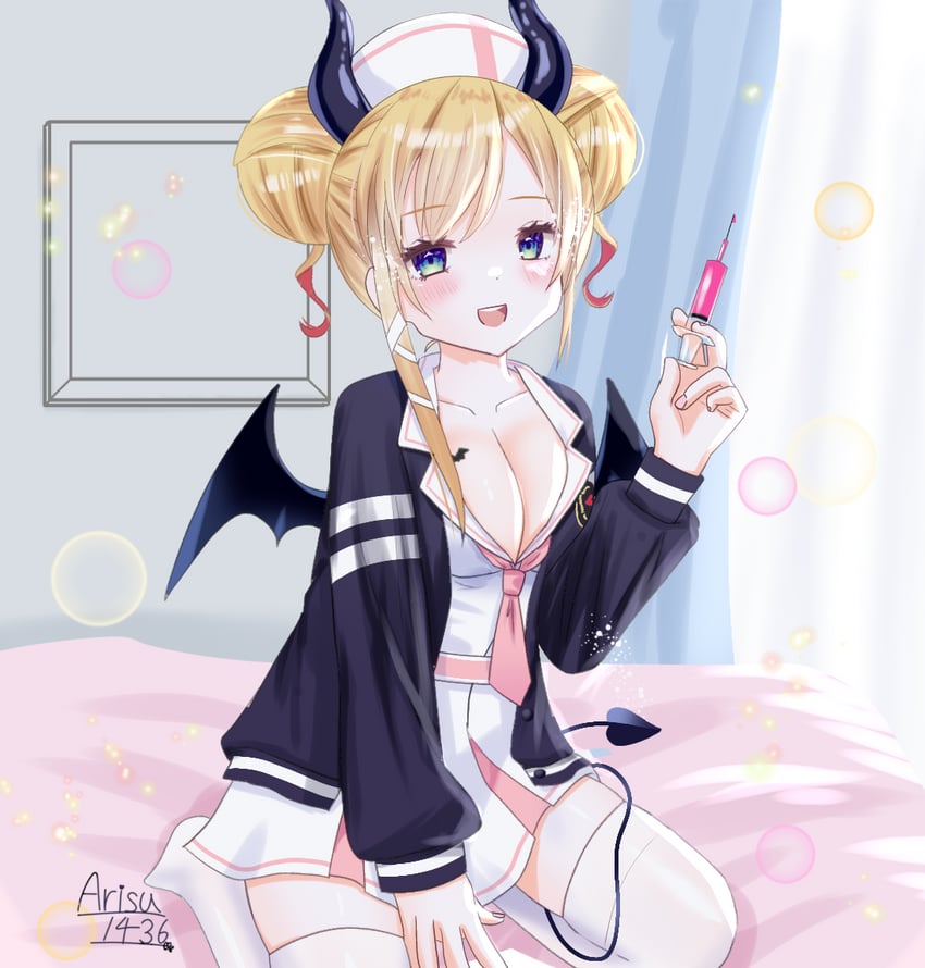 yuzuki choco (hololive) drawn by arisuuuuu.1436