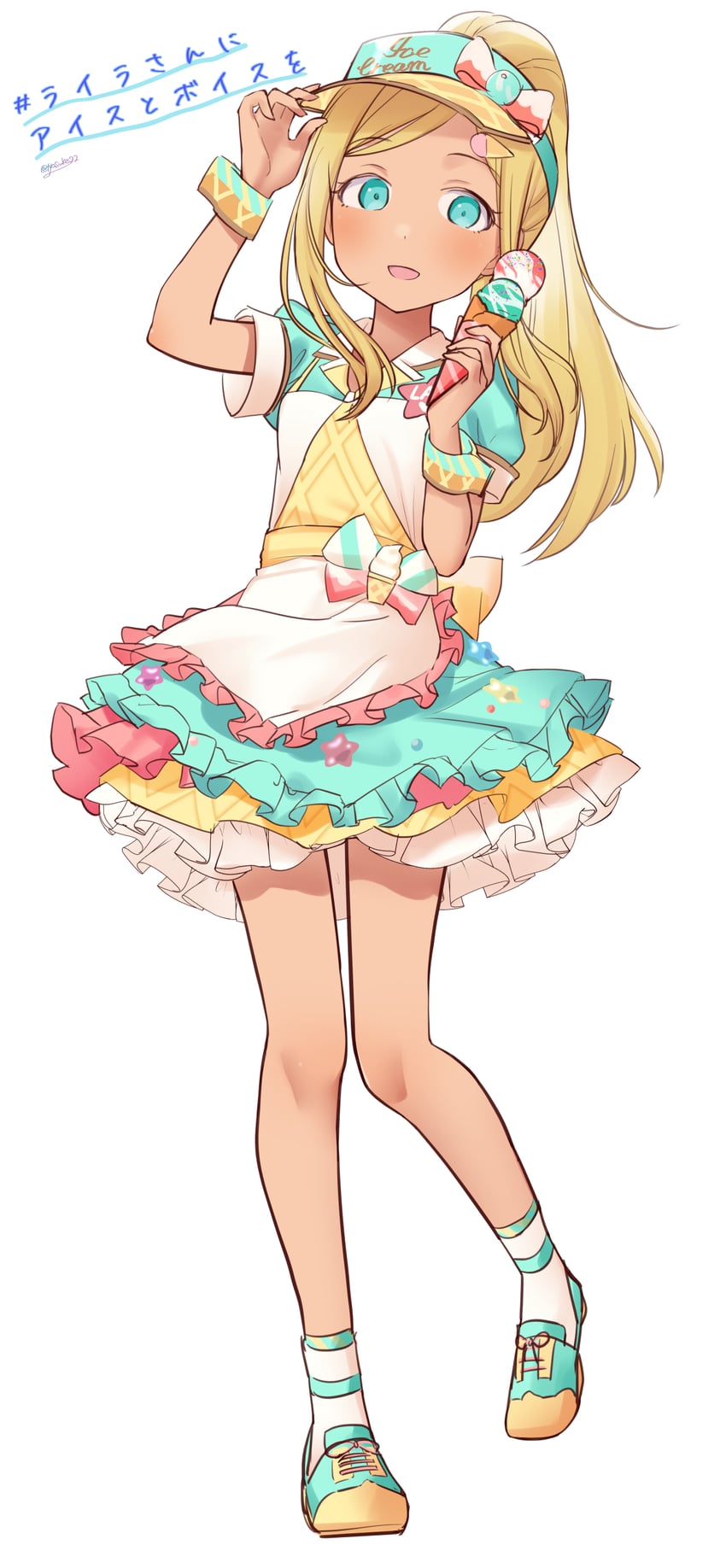 layla (idolmaster and 2 more) drawn by chiyosuke_(nosuke21)