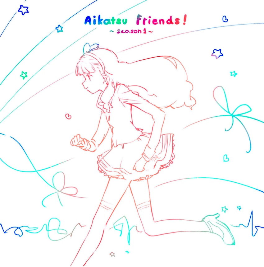 yuki aine (aikatsu! and 1 more) drawn by suiso_(owp)