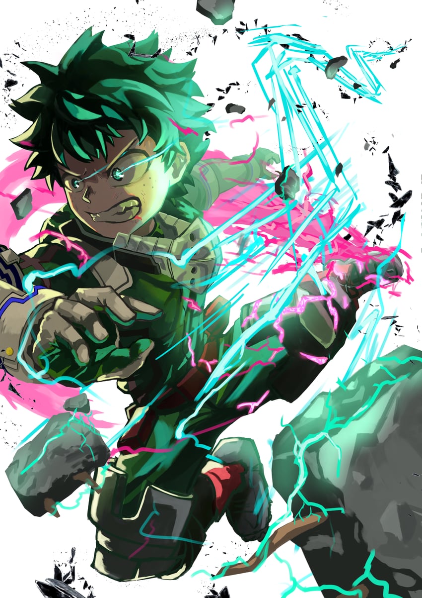 midoriya izuku (boku no hero academia) drawn by pyuuki109