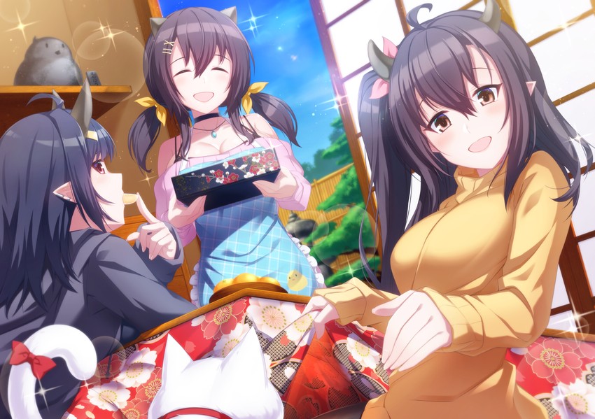 nagara, isuzu, and abukuma (azur lane) drawn by asane_ken