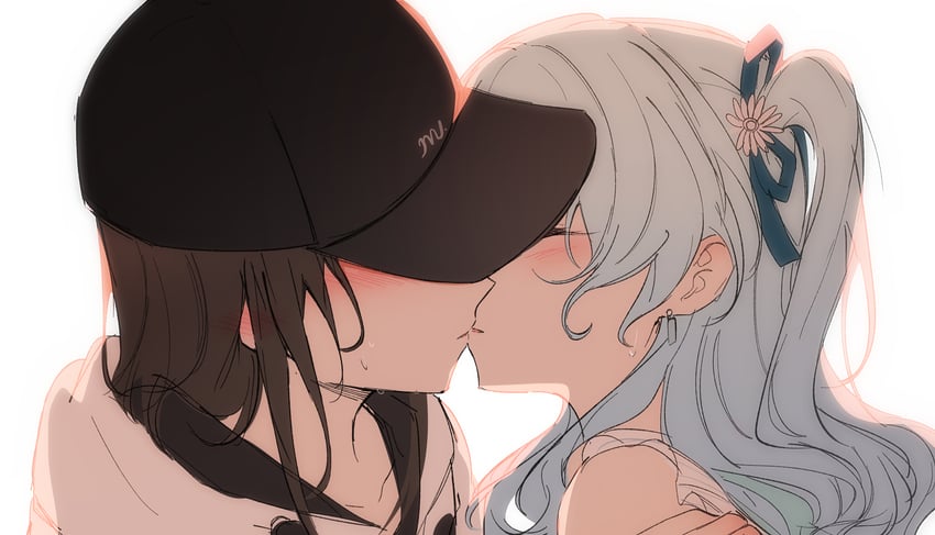 okusawa misaki and matsubara kanon (bang dream!) drawn by opi