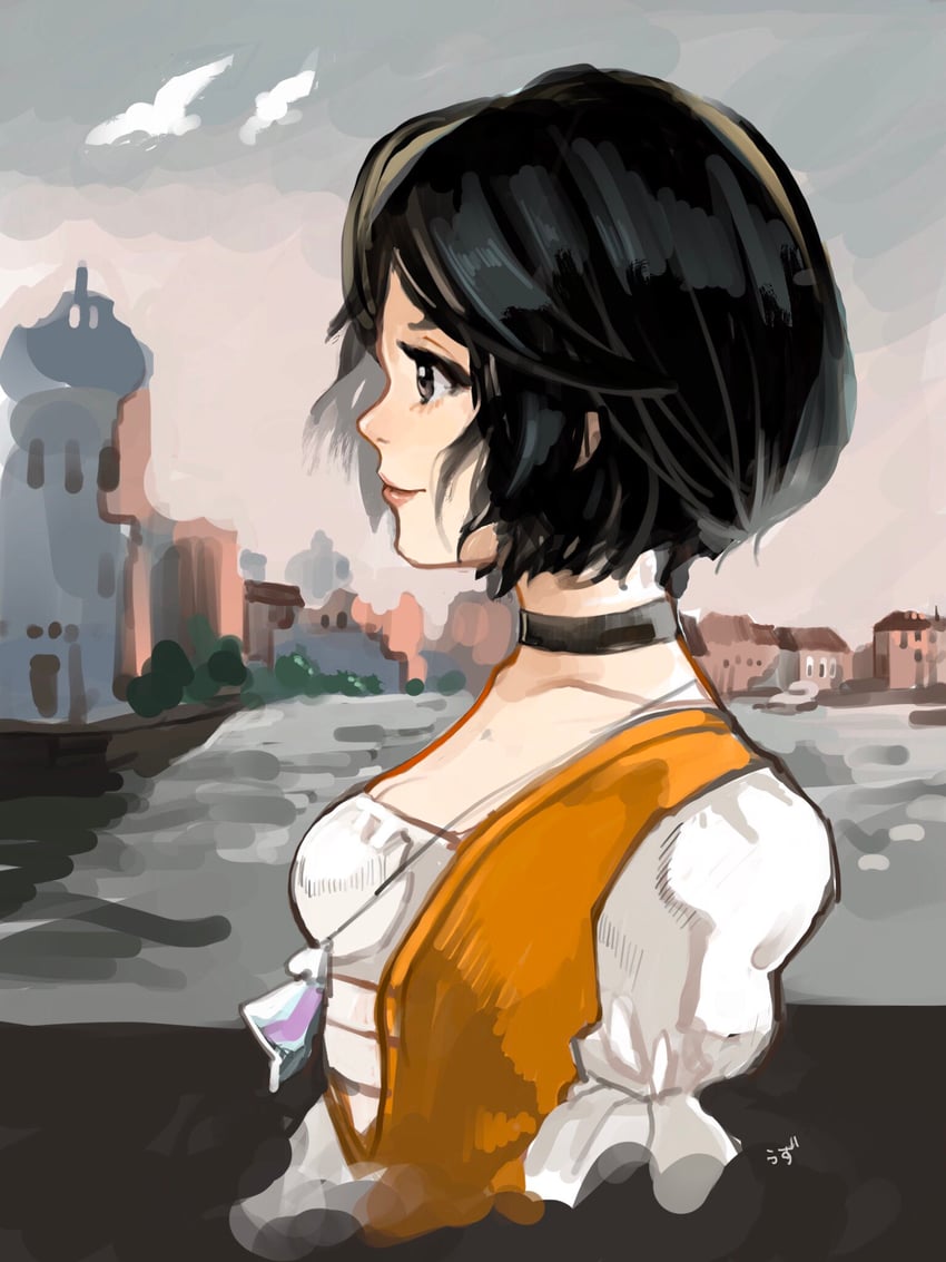 garnet til alexandros xvii (final fantasy and 1 more) drawn by uzutanco