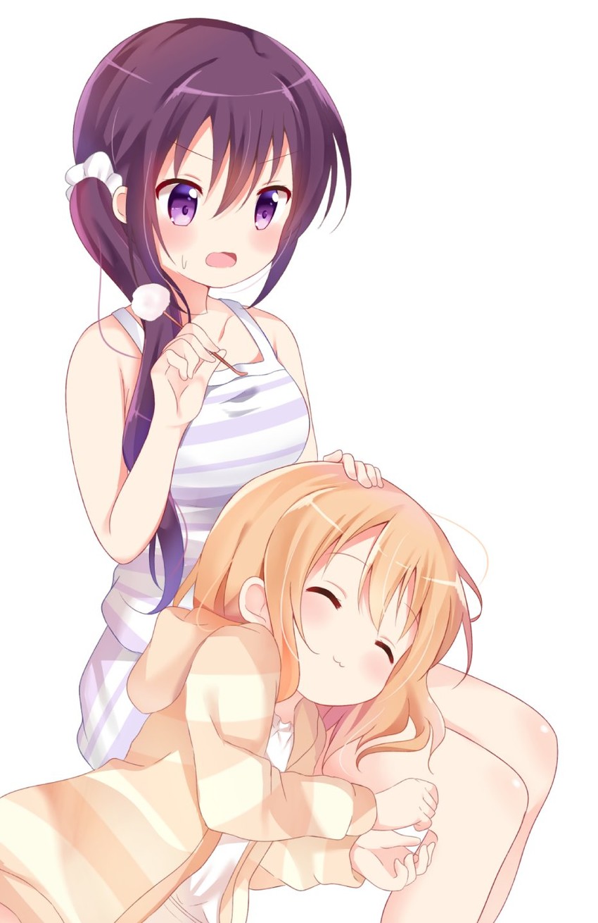 hoto cocoa and tedeza rize (gochuumon wa usagi desu ka?) drawn by nagomi_yayado