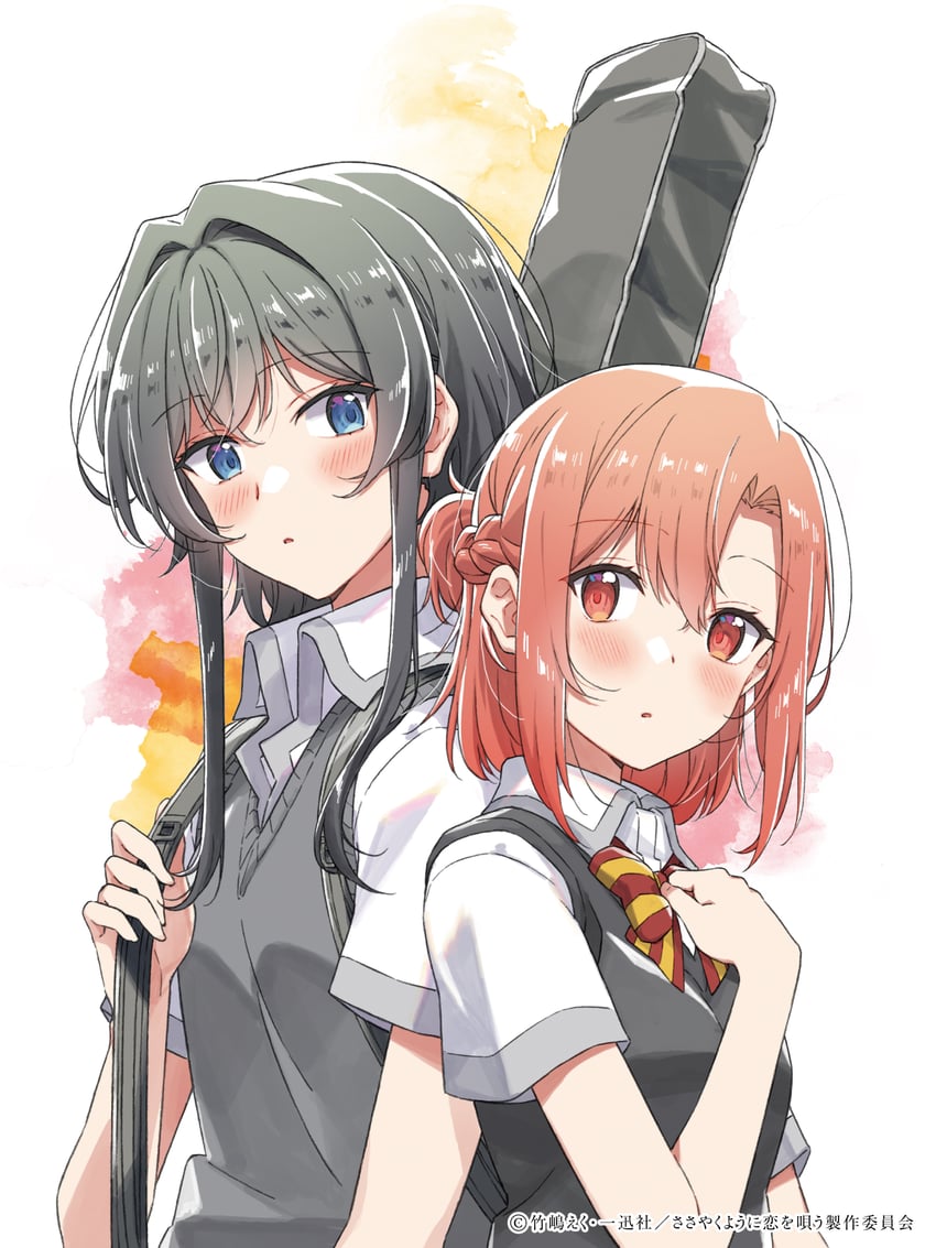kino himari and asanagi yori (sasayaku you ni koi wo utau) drawn by yoshida_minami