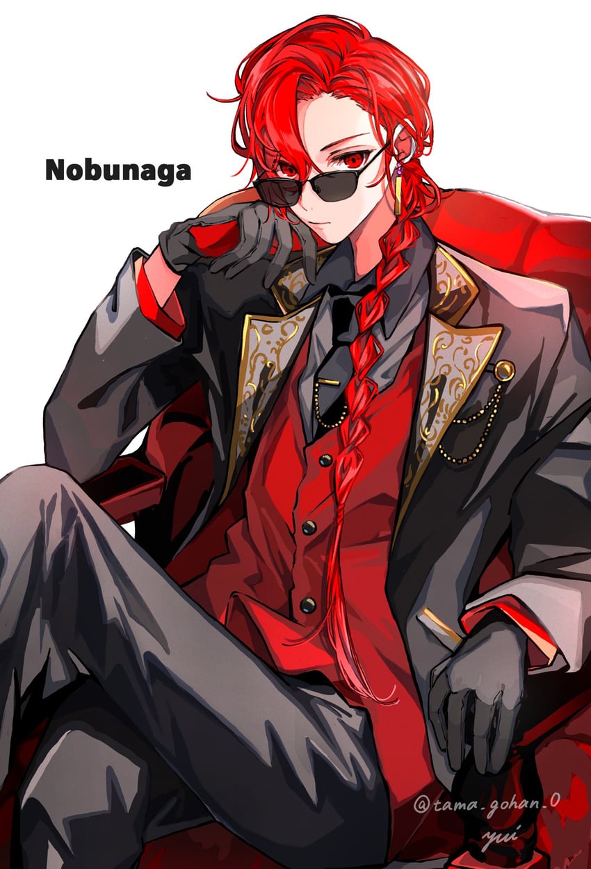 oda nobunaga (fate and 1 more) drawn by yui_(tamagohan)