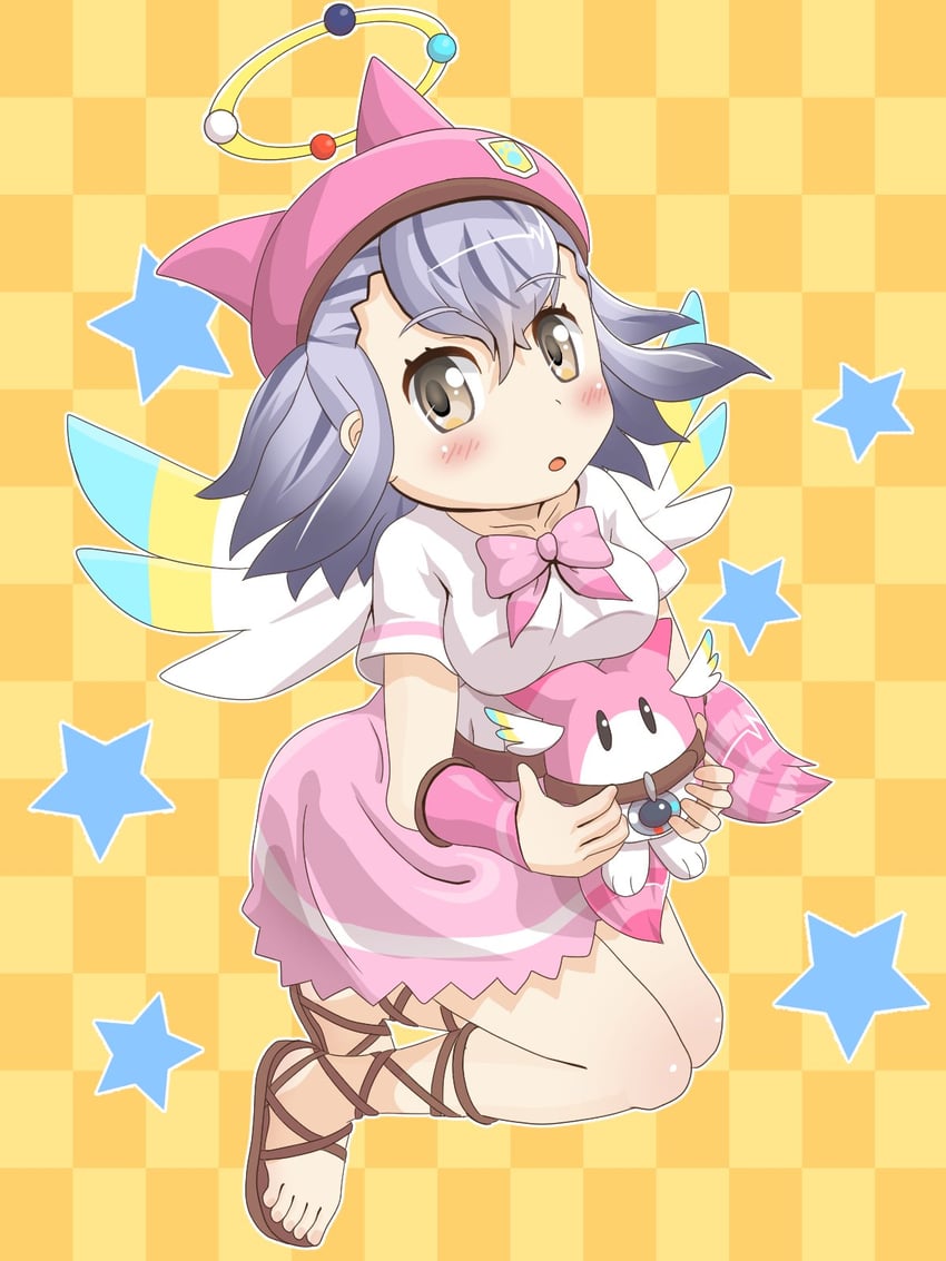 hikari and lucky beast type 3 (kemono friends and 1 more) drawn by omumube