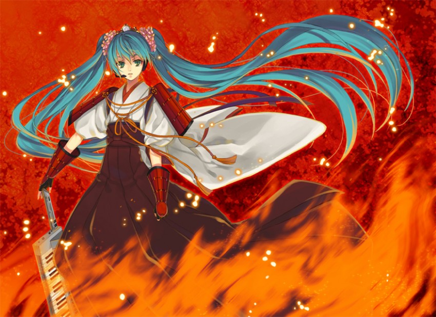 hatsune miku (vocaloid) drawn by eto_ichika