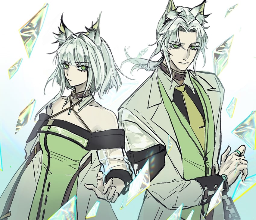 kal'tsit (arknights) drawn by aaa_shenmi_zuo_fan_ren