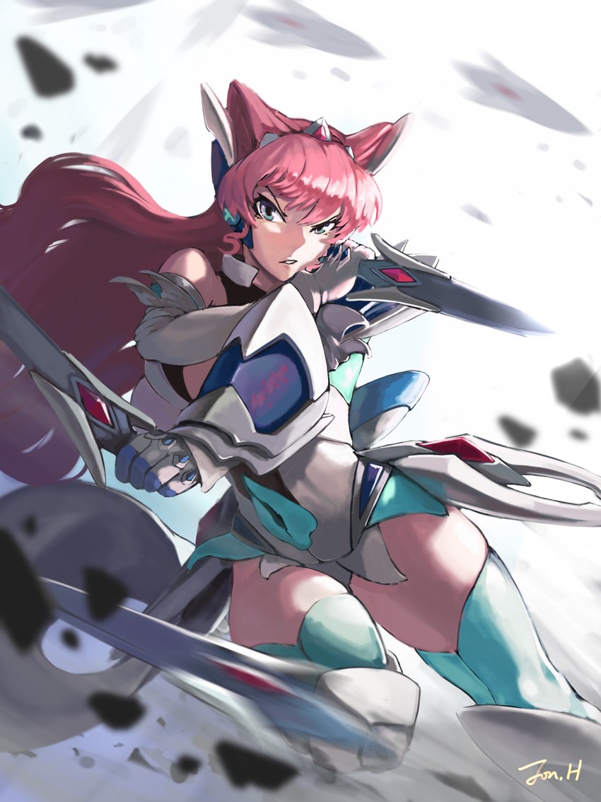 maria cadenzavna eve (senki zesshou symphogear) drawn by jonathan_h