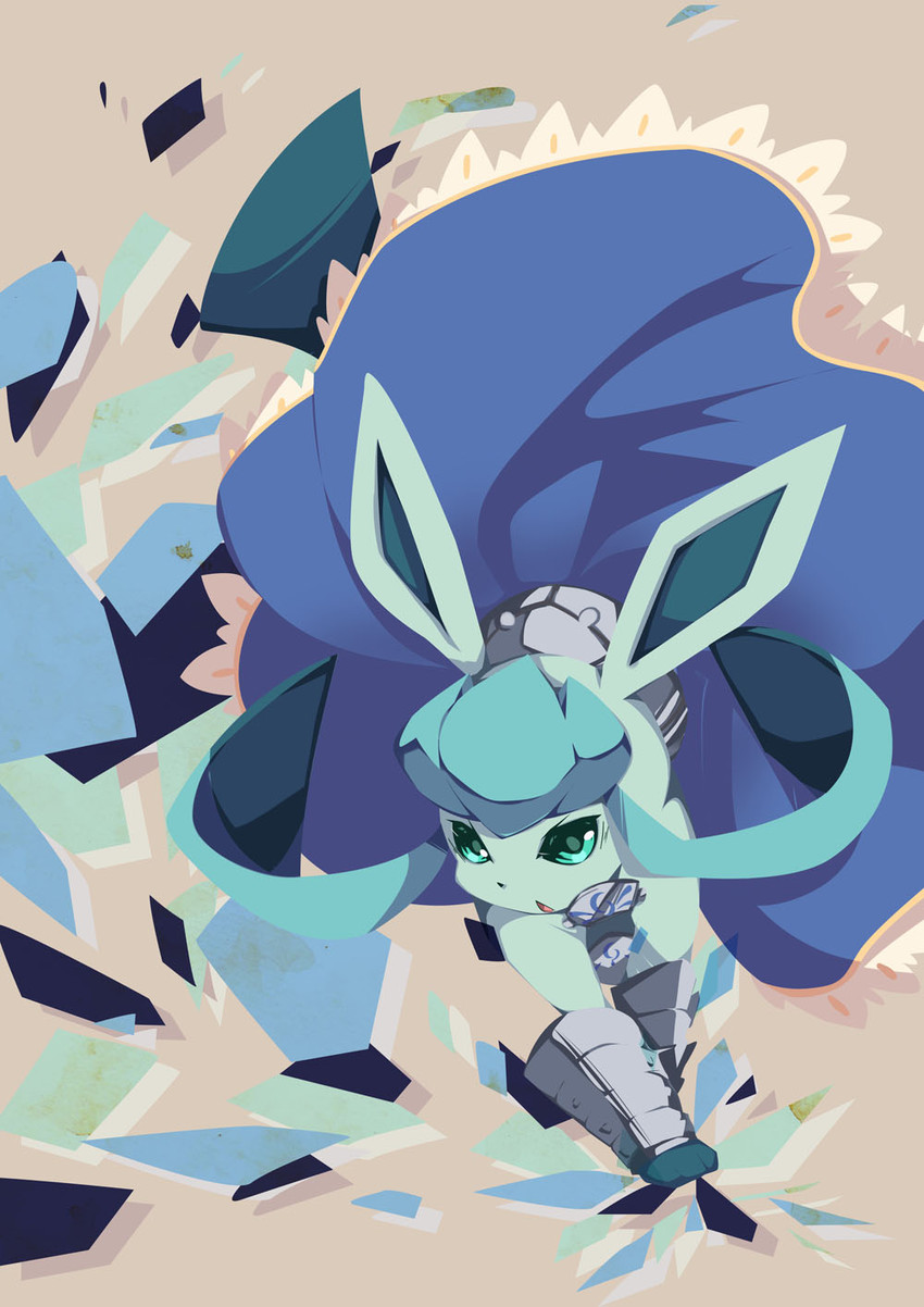 artoria pendragon, saber, and glaceon (fate and 2 more) drawn by msg01