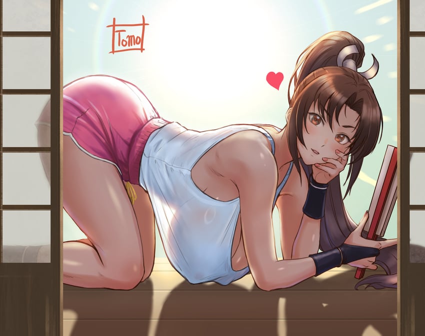 shiranui mai (street fighter and 2 more) drawn by tomo_eokaiteru