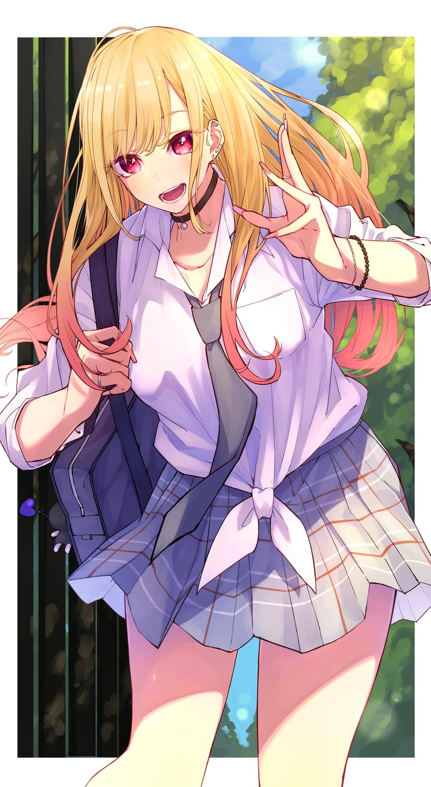 kitagawa marin (sono bisque doll wa koi wo suru) drawn by tamago_sando