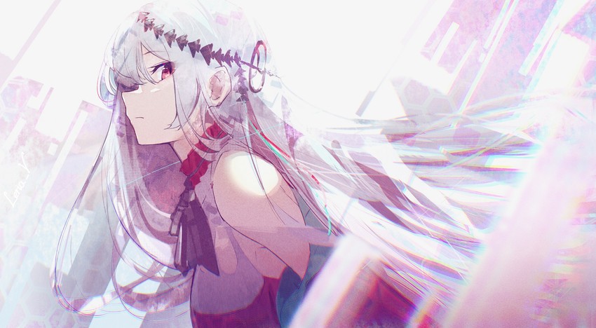skadi and skadi the corrupting heart (arknights) drawn by leria_v