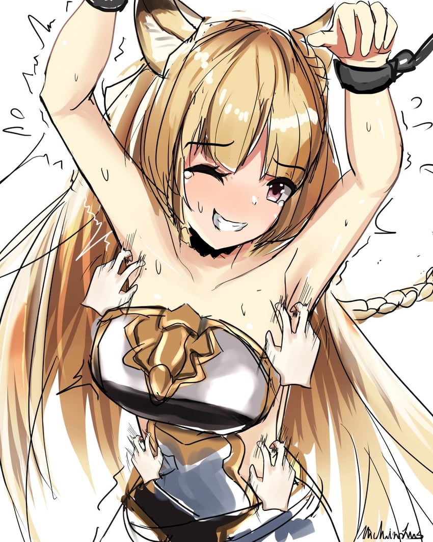 yuisis (granblue fantasy) drawn by michinoku_(michino934)