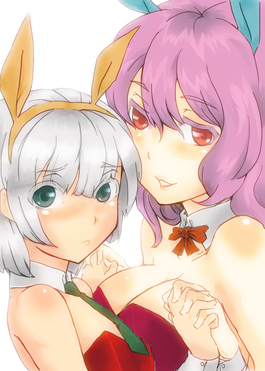 konpaku youmu and saigyouji yuyuko (touhou) drawn by koo_(agliculture)