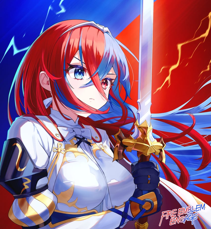 female alear (fire emblem and 1 more) drawn by mky_kmy