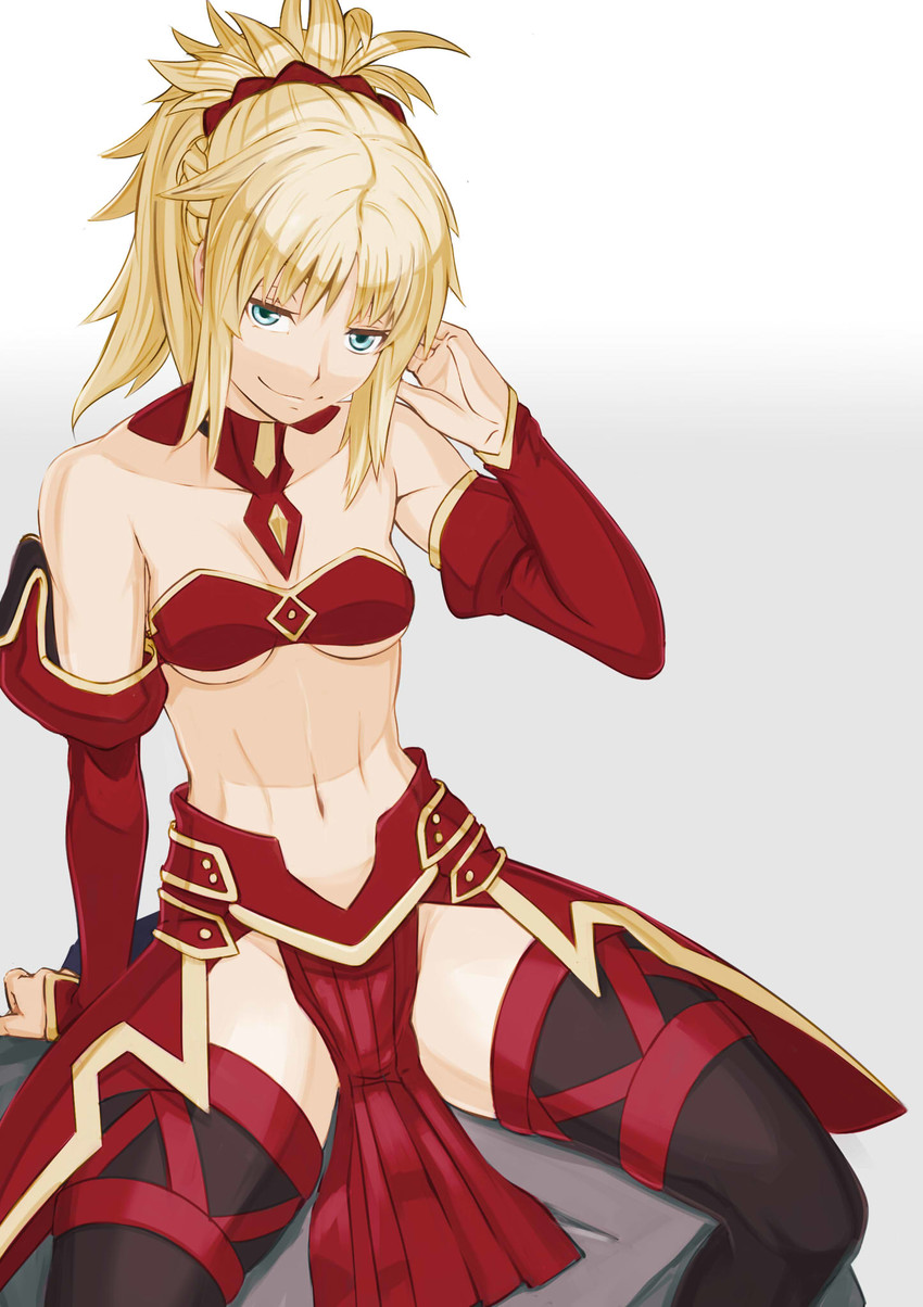 mordred (fate and 1 more) drawn by kikken