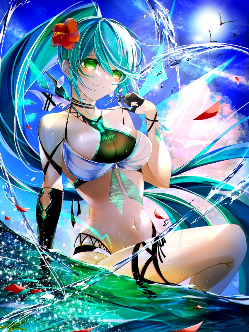 pneuma (xenoblade chronicles and 1 more) drawn by hyouri00