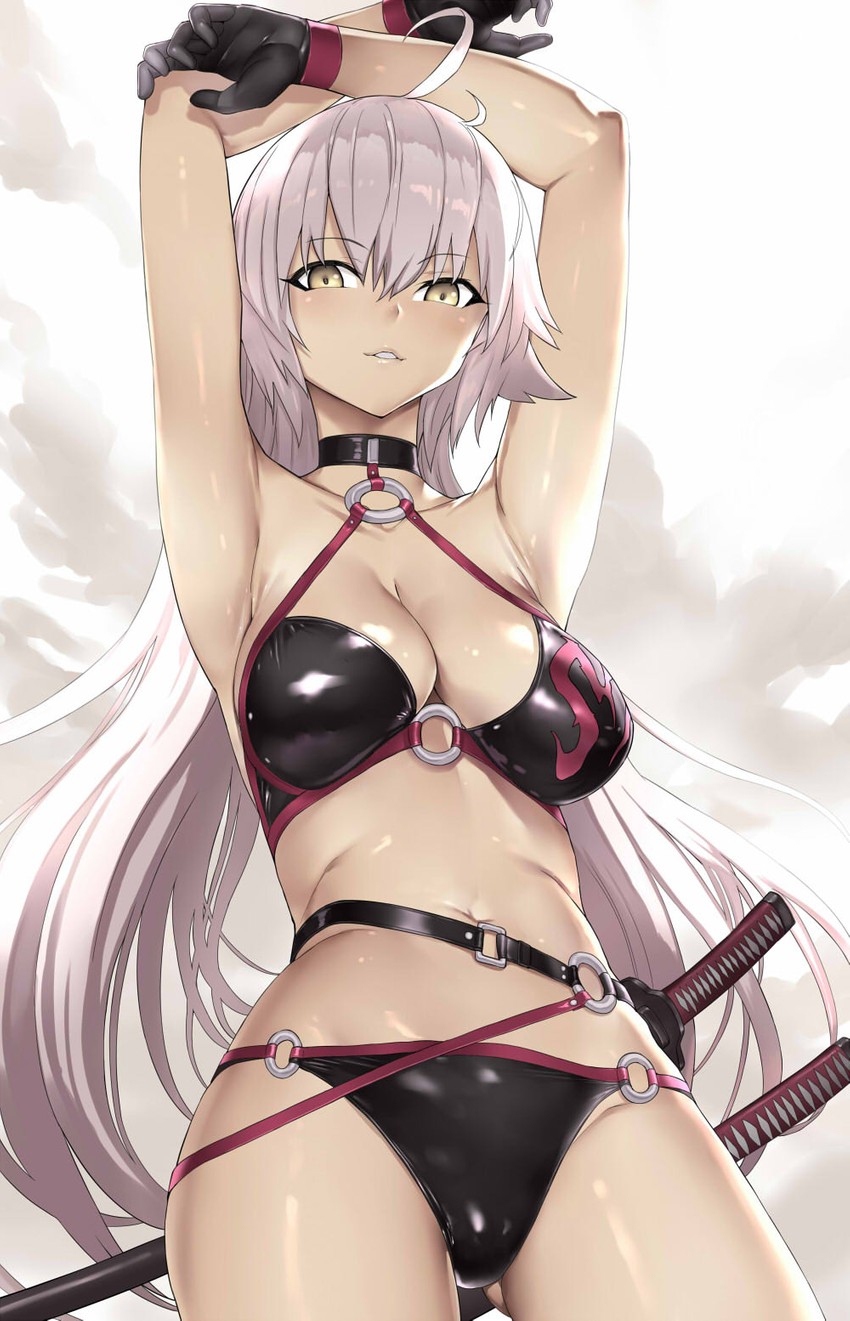 jeanne d'arc alter (fate and 1 more) drawn by hakaba_(dairiseki)