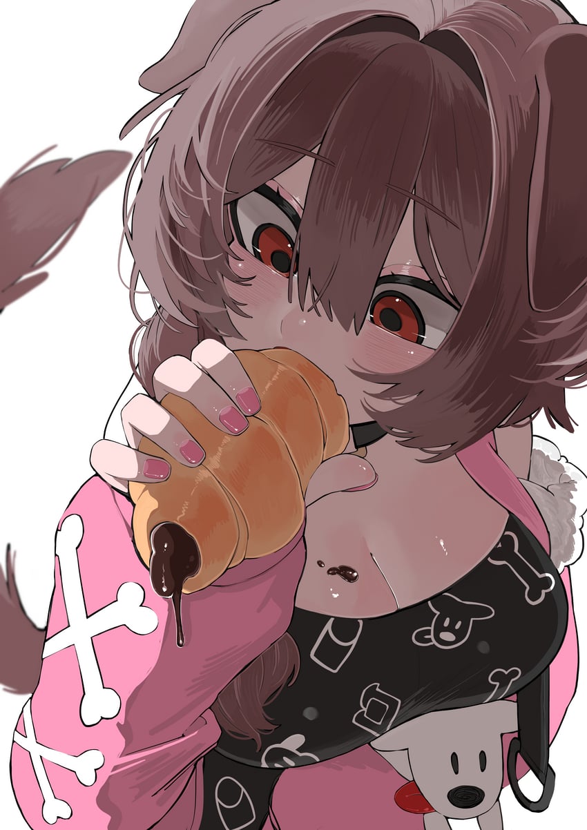 inugami korone, hoso-inu, and futo-inu (hololive) drawn by yuuppi