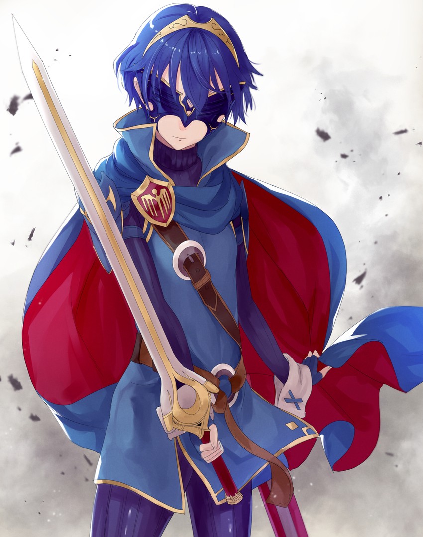 lucina and marth (fire emblem and 1 more) drawn by haru_(nakajou-28)