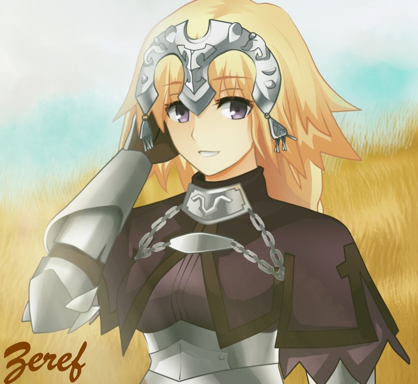 jeanne d'arc (fate and 2 more) drawn by zeref_(mavis_vermilion_3720)