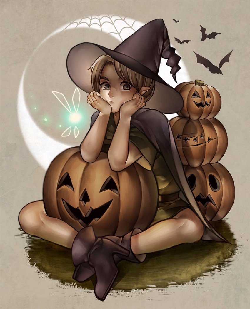 link and navi (the legend of zelda) drawn by neaze