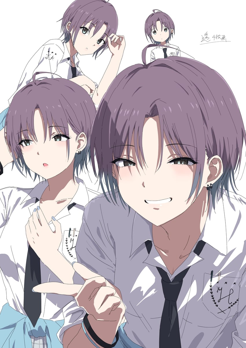 asakura toru (idolmaster and 1 more) drawn by misaki_nonaka