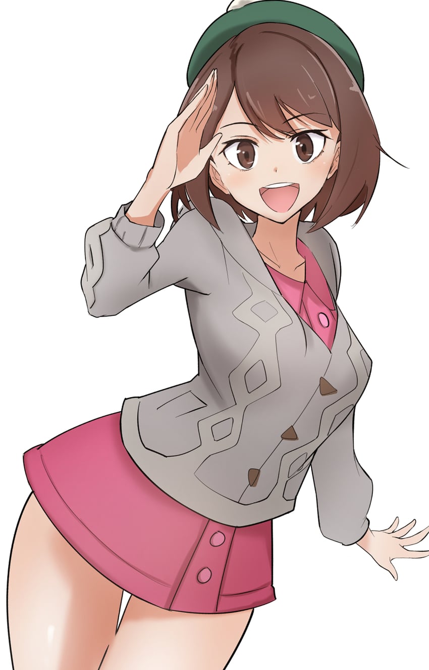 gloria (pokemon and 1 more) drawn by vanishingknife