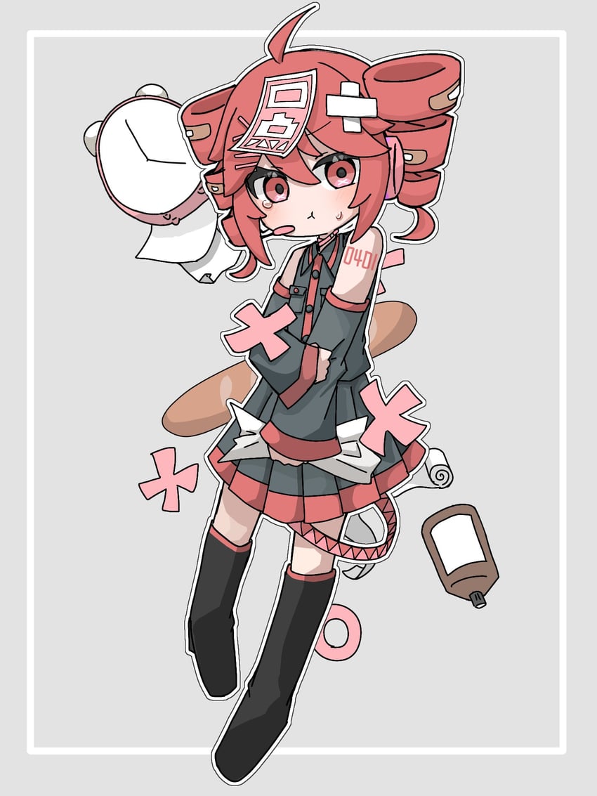 kasane teto (utau and 1 more) drawn by umihotaru