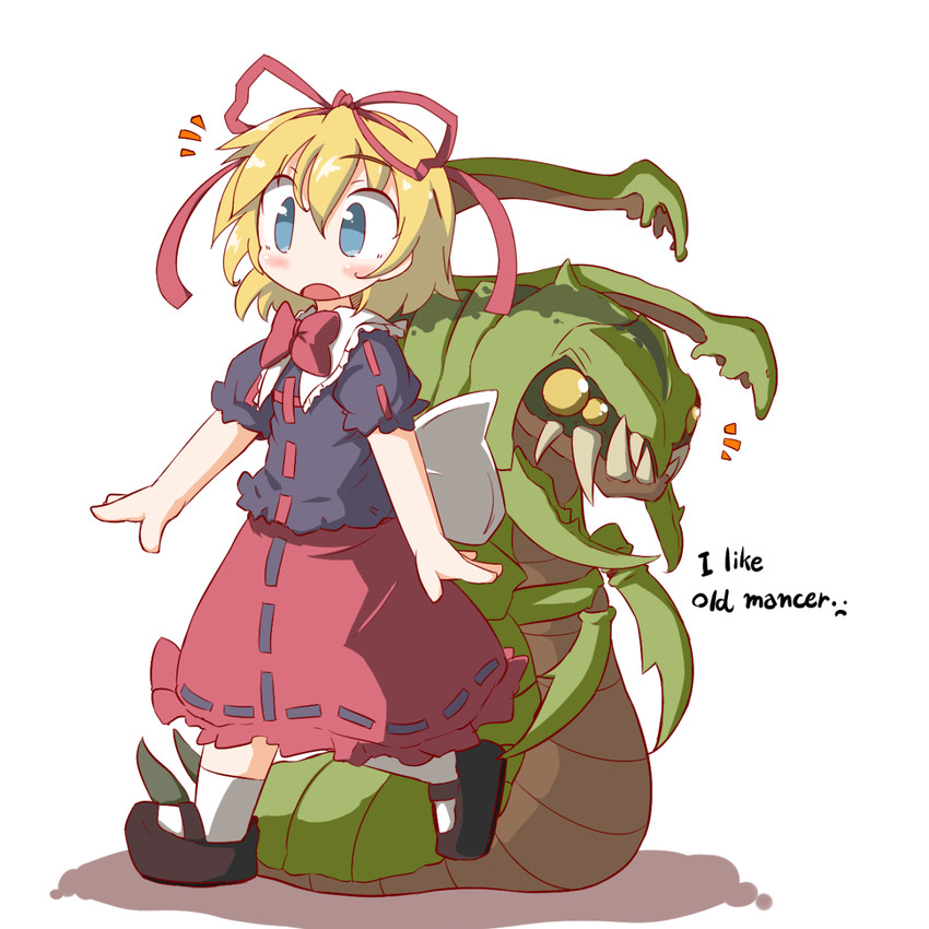 medicine melancholy and venomancer (touhou and 2 more) drawn by igarashi_amura