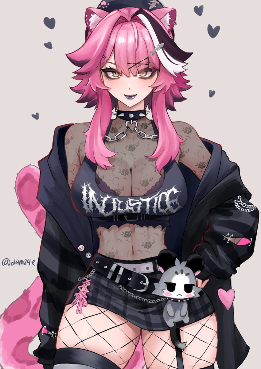 raora panthera and chattino (hololive and 1 more) drawn by adammaarr