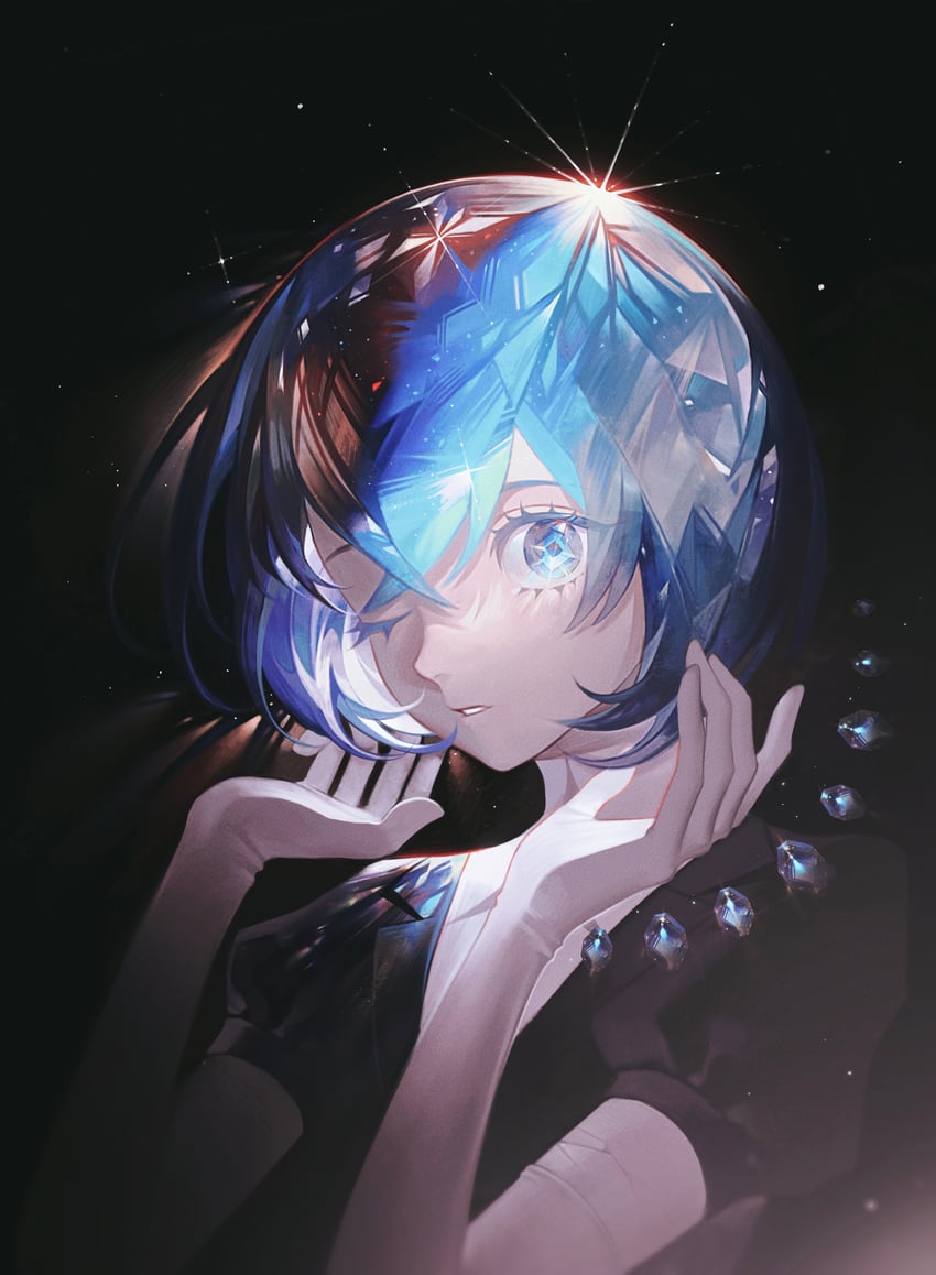 diamond (houseki no kuni) drawn by huli_xiaobai and user_zenn5372