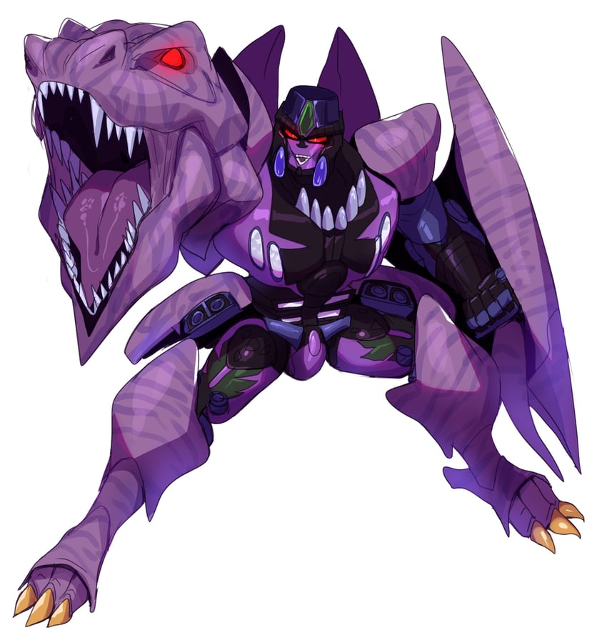 megatron (transformers and 2 more) drawn by 0lightsource