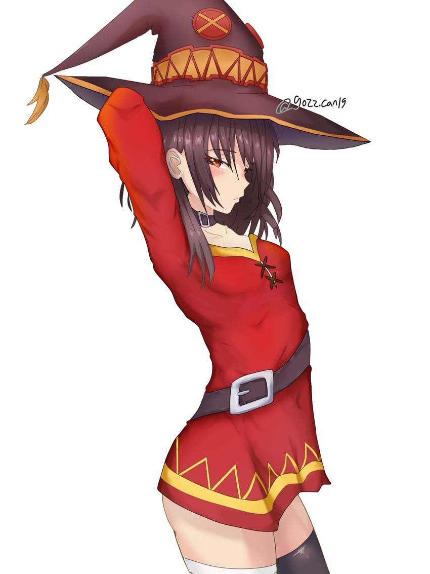 megumin (kono subarashii sekai ni shukufuku wo!) drawn by gozz.can