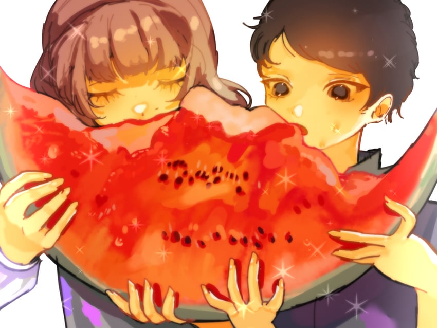 marina and levi (fear & hunger and 1 more) drawn by cometdreamer