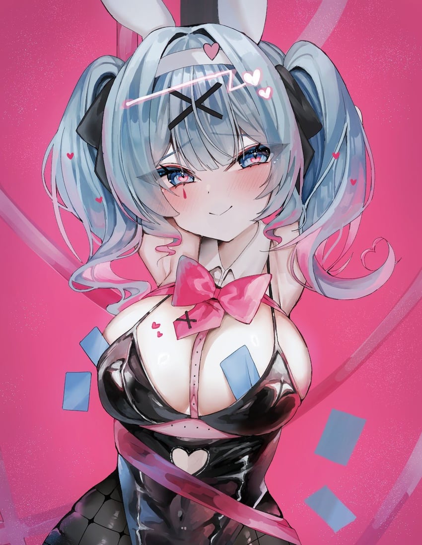 hatsune miku (vocaloid and 1 more) drawn by bs50m