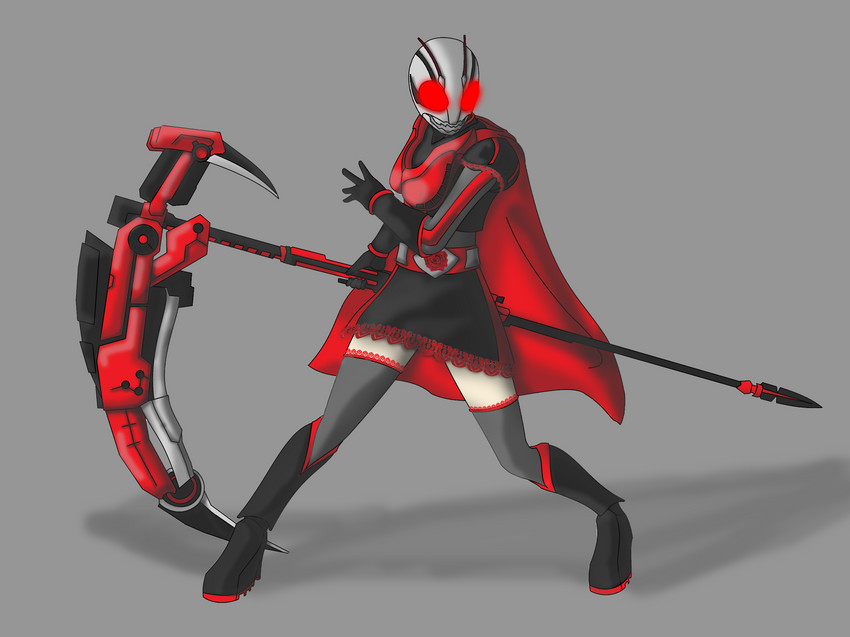 ruby rose (rwby and 1 more) drawn by ramendriver