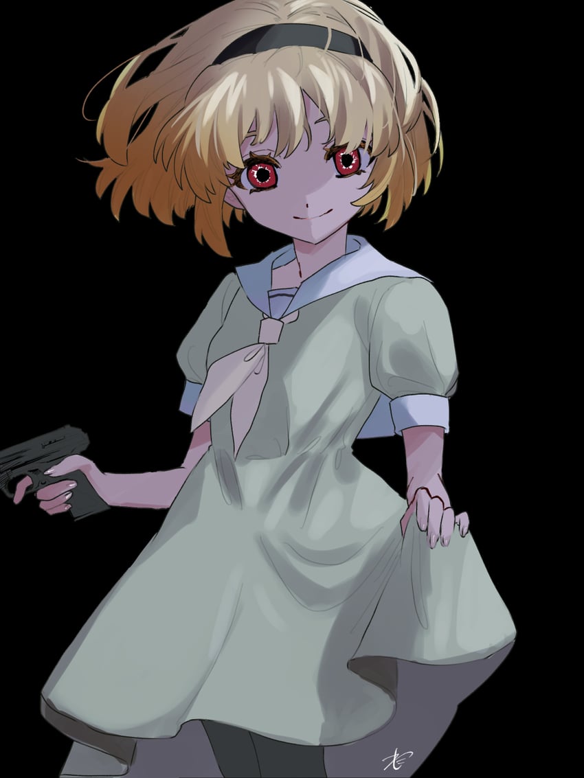 houjou satoko (higurashi no naku koro ni and 1 more) drawn by watashi_(artist)