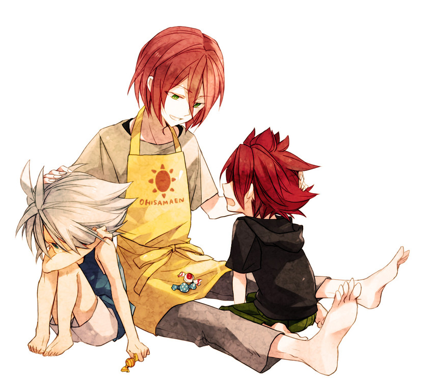 kiyama hiroto, nagumo haruya, and suzuno fuusuke (inazuma eleven) drawn by maka_(morphine)