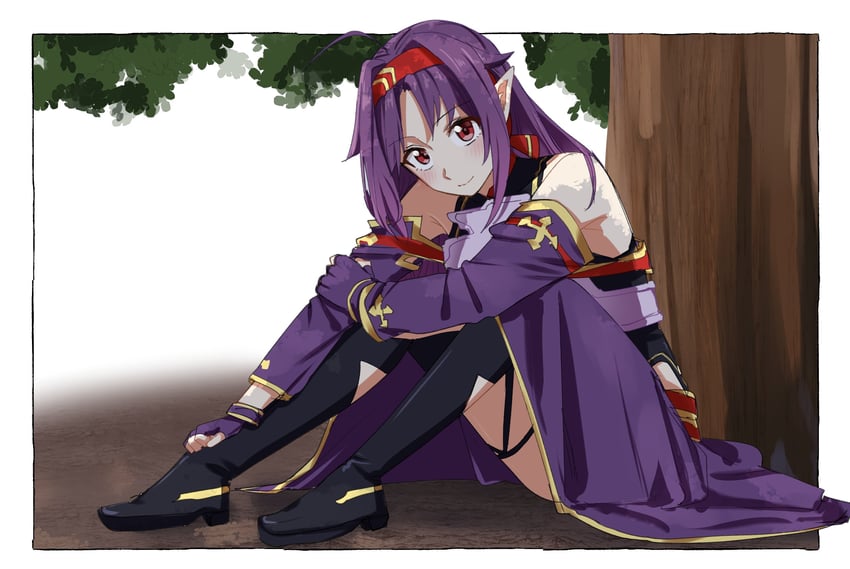 yuuki (sword art online) drawn by nemu_(46_2367teimei)