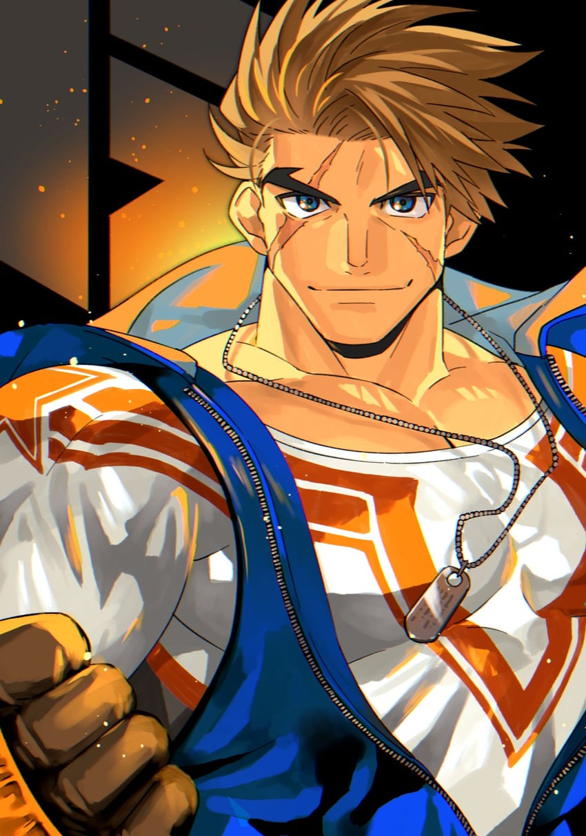 luke sullivan (street fighter and 1 more) drawn by sagami_jon