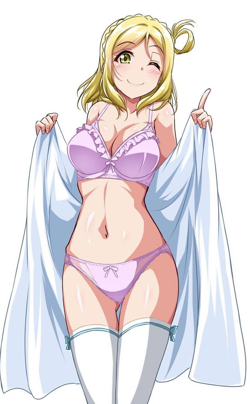 ohara mari (love live! and 1 more) drawn by yopparai_oni