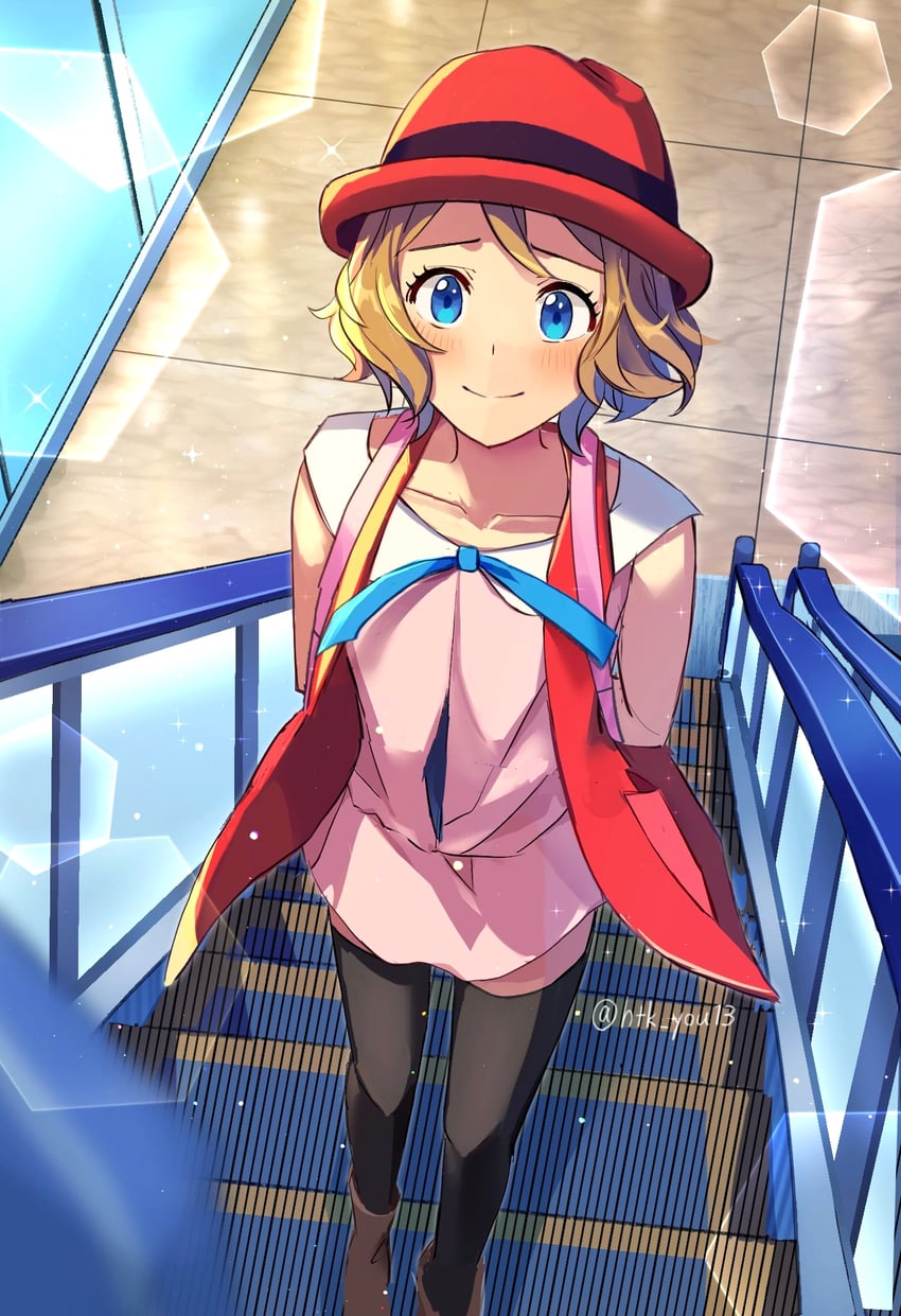 serena (pokemon and 1 more) drawn by htk_you13
