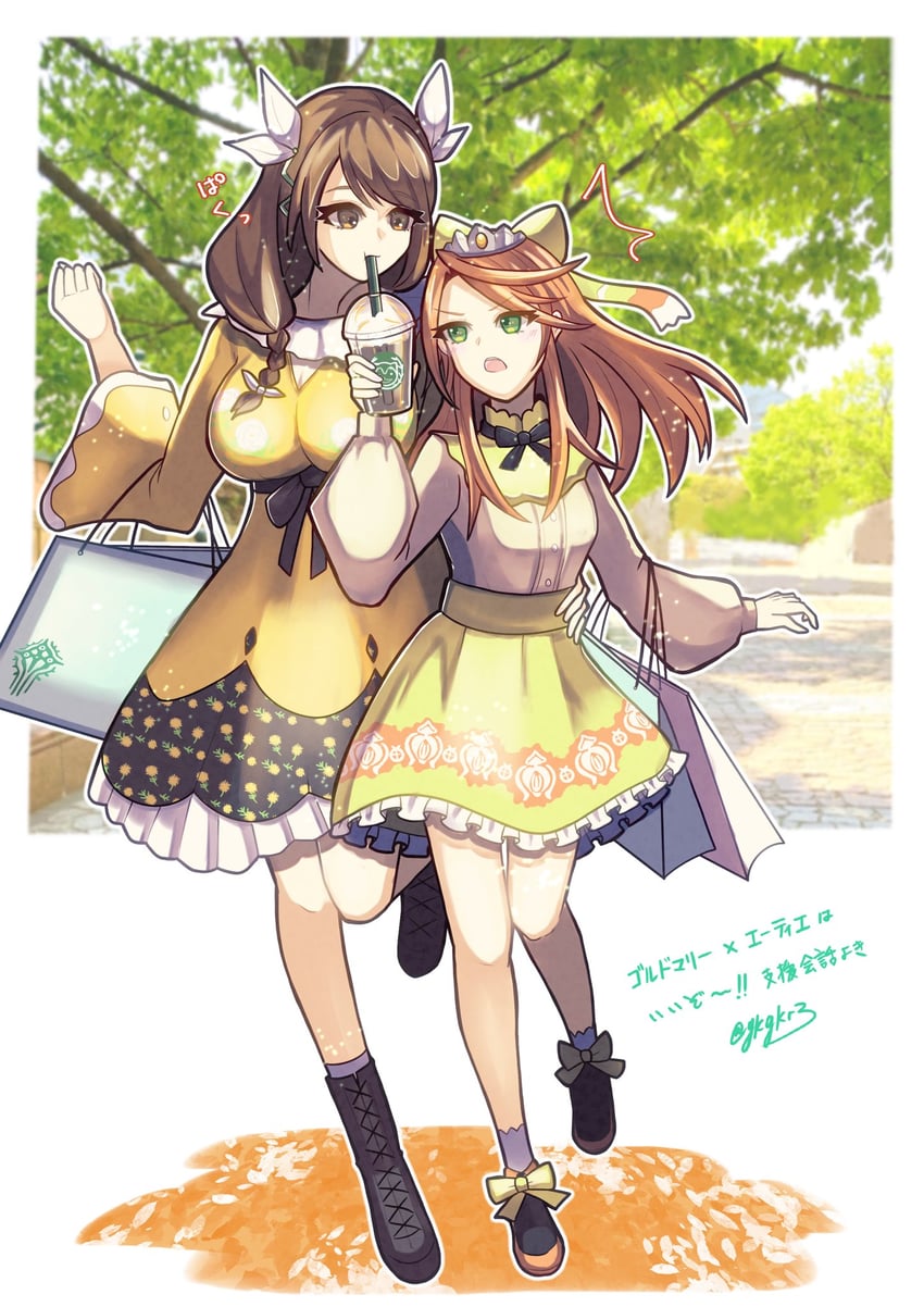 sommie, goldmary, and etie (fire emblem and 1 more) drawn by yukari_(ykykr3)