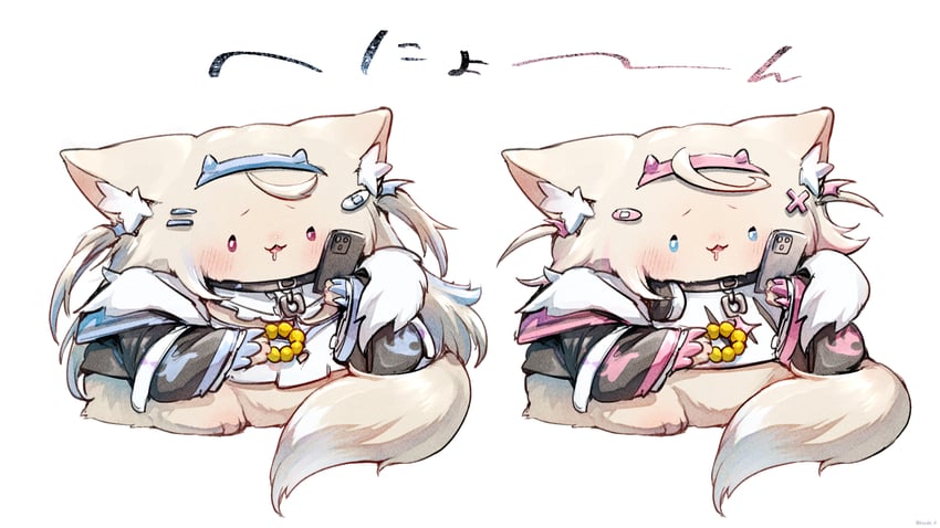 fuwawa abyssgard and mococo abyssgard (hololive and 1 more) drawn by ikayaki_(ikayaki4)