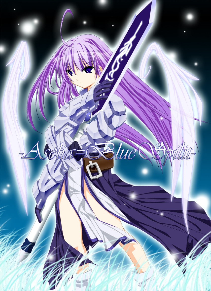 aselia bluespirit (eternity sword series and 1 more) drawn by xhalion